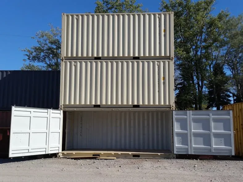 Open-Side Shipping Container